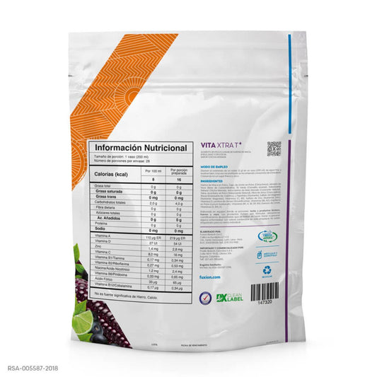 Vita Xtra T 28 Sobres Fuxion - Para Energia