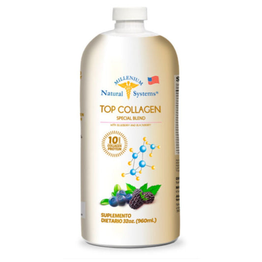 Colageno Liquido Top Collagen Plus X 960ml Natural Systems