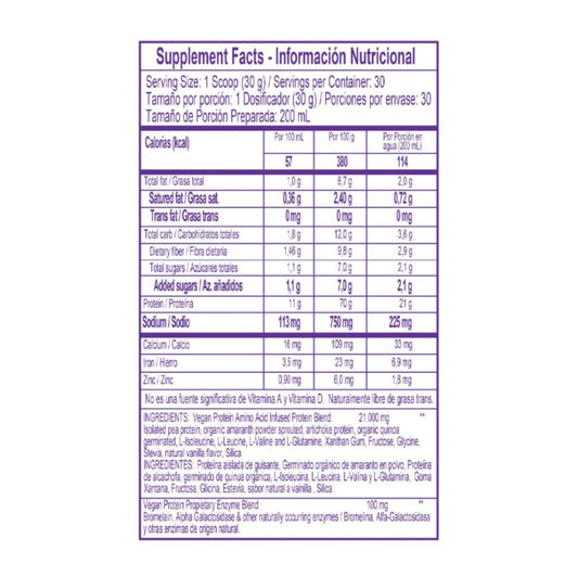 Vegan Protein 910gr Healthy Sports