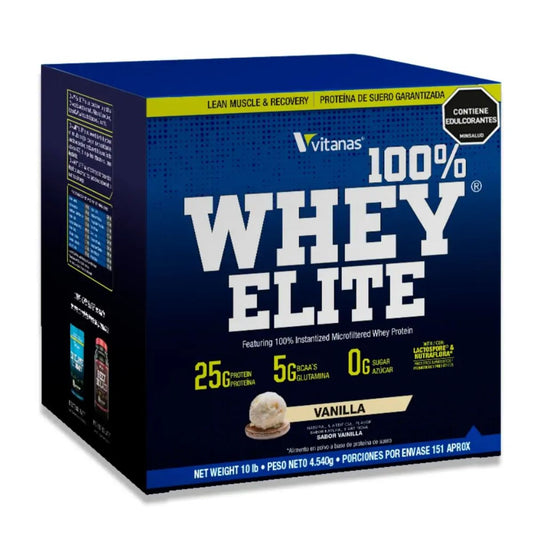 100% Whey Elite 25gr de proteína - 10 Libras Vitanas