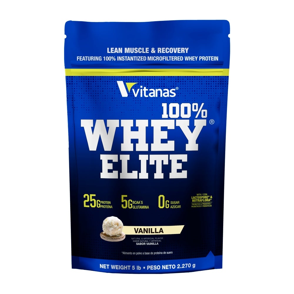 100% Whey Elite 5 Libras Vitanas