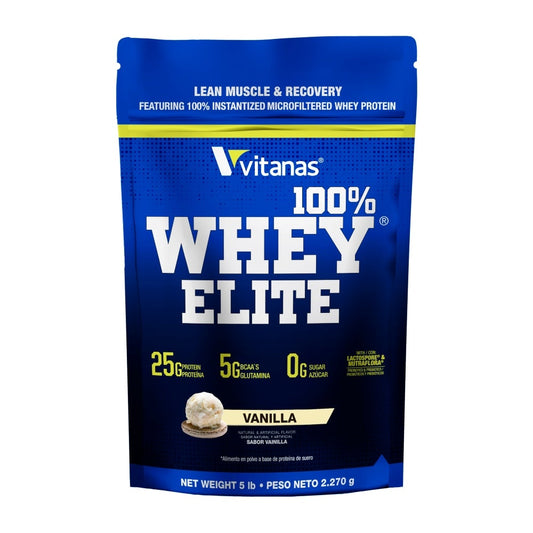 100% Whey Elite 5 Libras Vitanas
