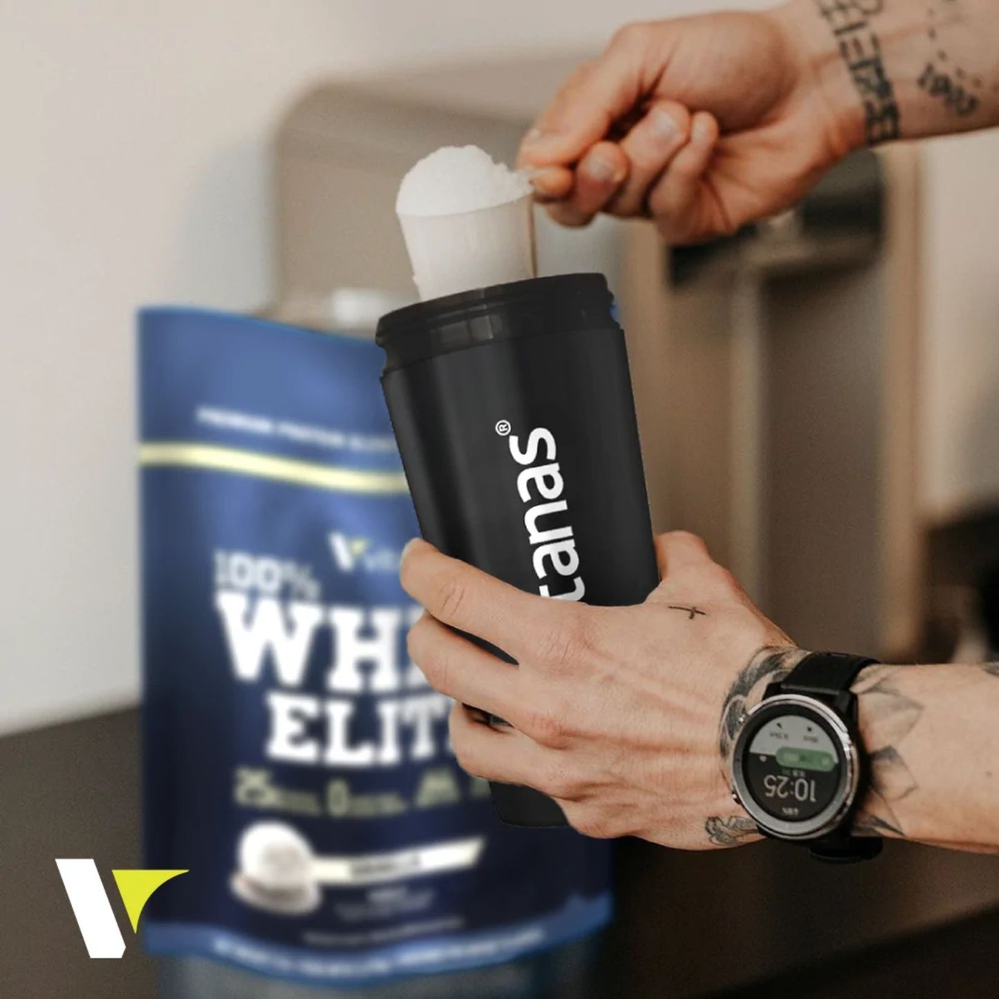 100% Whey Elite 25gr de proteína - 8 Libras Vitanas