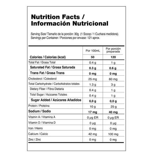 100% Whey Elite 25gr de proteína - 8 Libras Vitanas