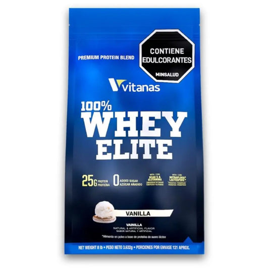 100% Whey Elite 25gr de proteína - 8 Libras Vitanas
